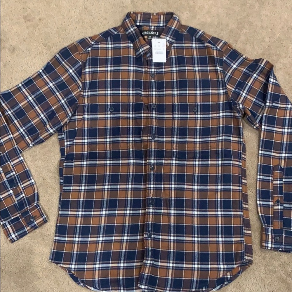 J Crew Mercantile Flannel Shirt